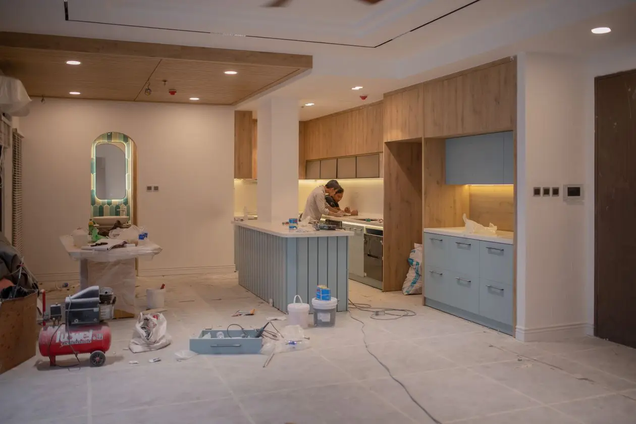 Most of the work happens after the cabinets and materials arrive. Photo by Thoinamcao on Pexels.